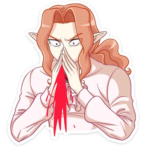 Charming Vampire Telegram Sticker #25 - Charming Vampire #25