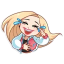 Vaper Girl Stickers