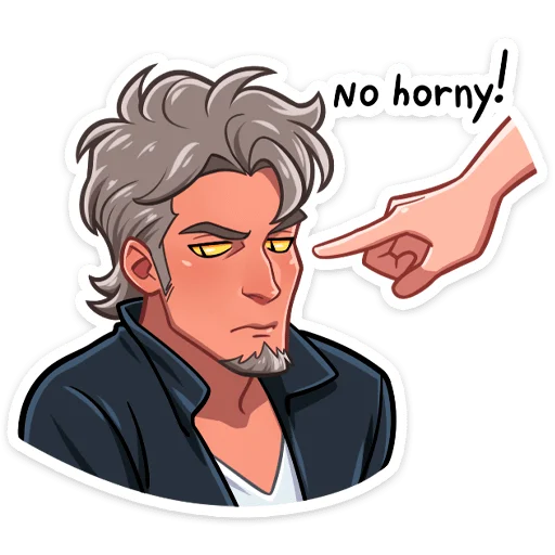 Werewolf Guy Telegram Sticker #3 - Werewolf Guy #3