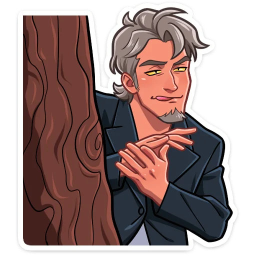 Werewolf Guy Telegram Sticker #6 - Werewolf Guy #6