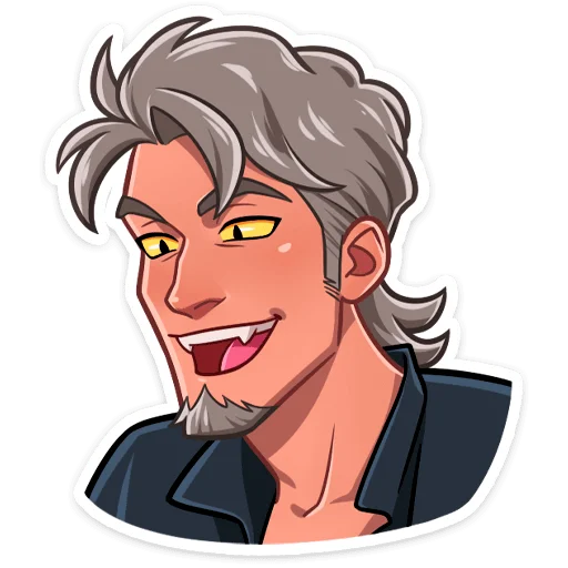 Werewolf Guy Telegram Sticker #15 - Werewolf Guy #15