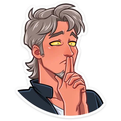 Werewolf Guy Telegram Sticker #19 - Werewolf Guy #19
