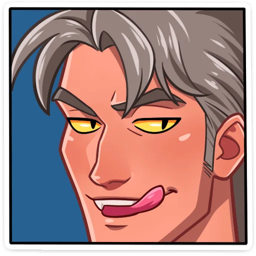 Werewolf Guy Telegram Sticker #22 - Werewolf Guy #22