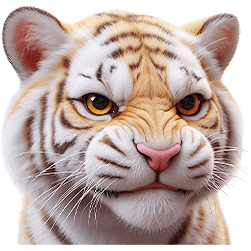 Very Cute Tiger Telegram Sticker #7 - Very Cute Tiger #7