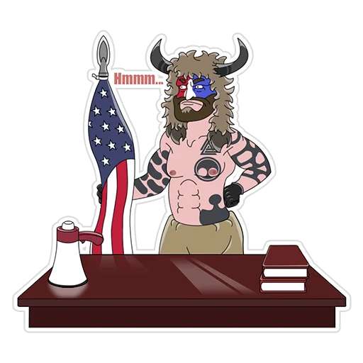 Viking From Capitol Telegram Sticker #5 - Viking From Capitol #5