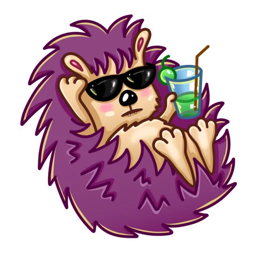 Violet Hedgehog