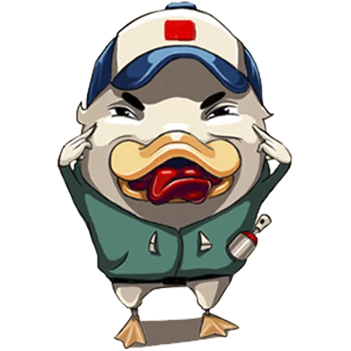 Whattheduck Stickers Telegram Sticker #6 - Whattheduck Stickers #6