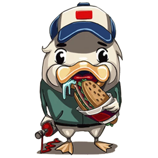Whattheduck Stickers Telegram Sticker #7 - Whattheduck Stickers #7