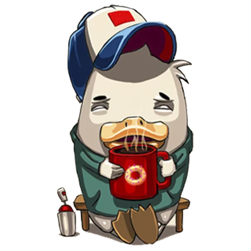 Whattheduck Stickers Telegram Sticker #9 - Whattheduck Stickers #9