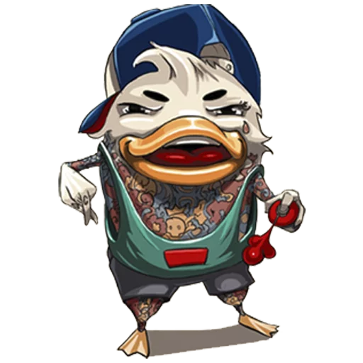 Whattheduck Stickers Telegram Sticker #24 - Whattheduck Stickers #24