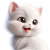White K1tten Emoji