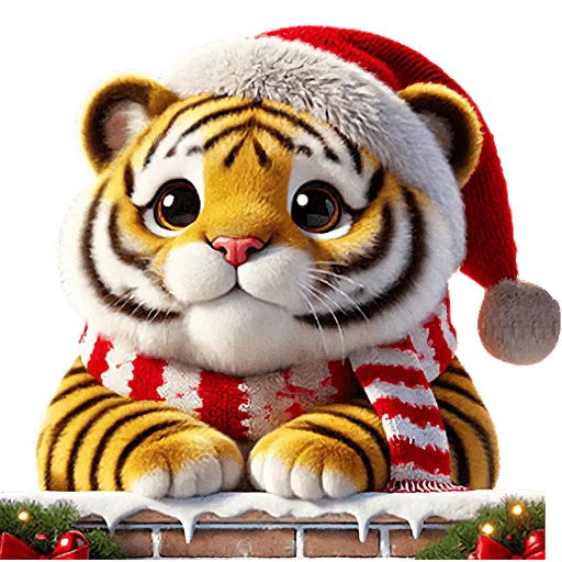 Winter Baby Tiger