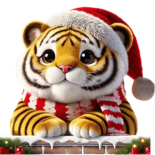 Winter Baby Tiger