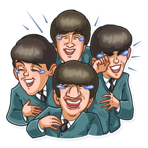 The Beatles Laughing