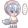 Wolf2 Emoji Telegram Sticker #9 - Wolf2 Emoji #9