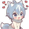 Wolf2 Emoji Telegram Sticker #16 - Wolf2 Emoji #16