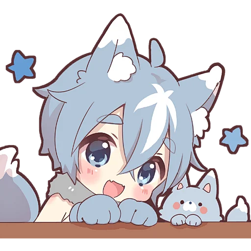 Wolf Boy Telegram Sticker #7 - Wolf Boy #7