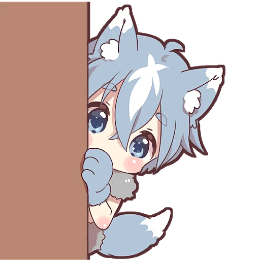 Wolf Boy Telegram Sticker #12 - Wolf Boy #12