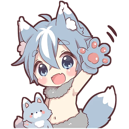 Wolf Boy Telegram Sticker #24 - Wolf Boy #24