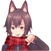 Wolf Lov Emoji Telegram Sticker #17 - Wolf Lov Emoji #17