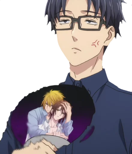 Wotakoi Love Is Hard For Otaku Telegram Sticker #22 - Wotakoi Love Is Hard For Otaku #22