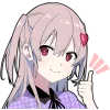 Yami Chan Emoji Telegram Sticker #17 - Yami Chan Emoji #17