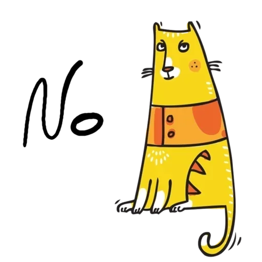 Yellow Home Cat Telegram Sticker #1 - Yellow Home Cat #1