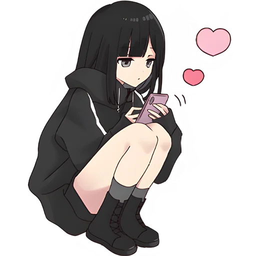 Yurudura Chan Anime Telegram Sticker #9 - Yurudura Chan Anime #9