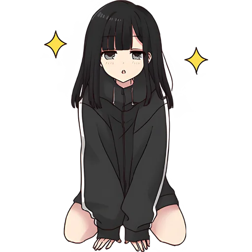 Yurudura Chan Anime Telegram Sticker #22 - Yurudura Chan Anime #22