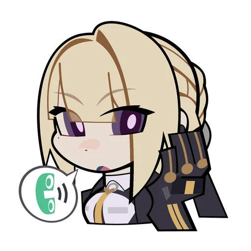Official Zenless Zone Zero Telegram Sticker #23 - Official Zenless Zone Zero #23