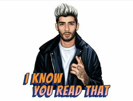 Zayn Malik Telegram Sticker #3 - Zayn Malik #3