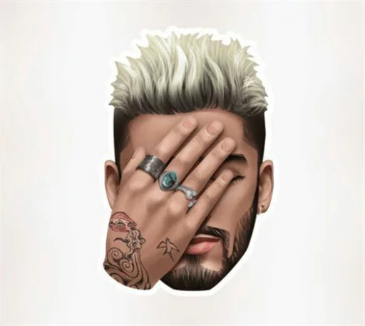 Zayn Malik Telegram Sticker #7 - Zayn Malik #7