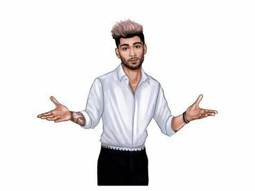 Zayn Malik Telegram Sticker #8 - Zayn Malik #8