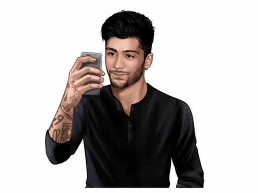 Zayn Malik Telegram Sticker #18 - Zayn Malik #18