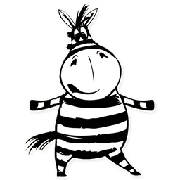 Zebra Telecom Stickers
