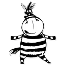Zebra Telecom Stickers