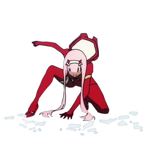 Darling In The Franxx Zero Two Telegram Sticker #7 - Darling In The Franxx Zero Two #7