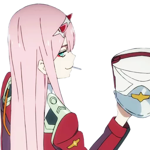 Darling In The Franxx Zero Two Telegram Sticker #8 - Darling In The Franxx Zero Two #8