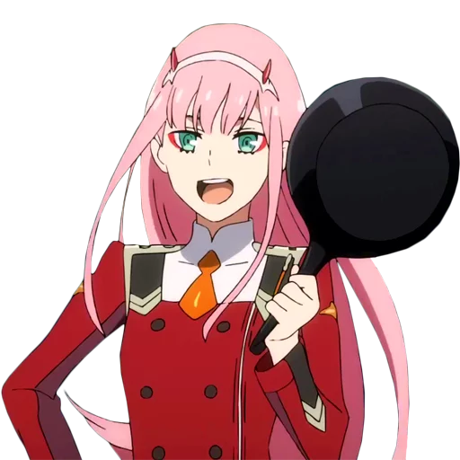 Darling In The Franxx Zero Two Telegram Sticker #20 - Darling In The Franxx Zero Two #20