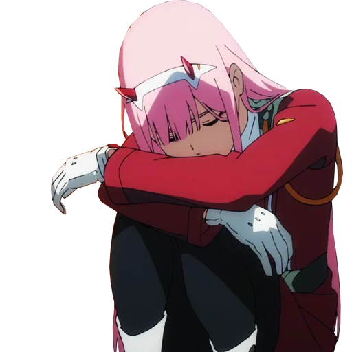 Darling In The Franxx Zero Two Telegram Sticker #21 - Darling In The Franxx Zero Two #21