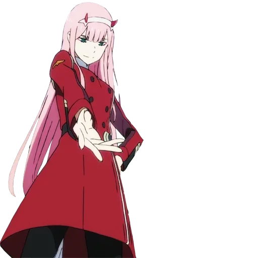 Zero Two Telegram Sticker #6 - Zero Two #6