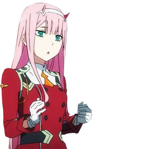 Zero Two Telegram Sticker #11 - Zero Two #11