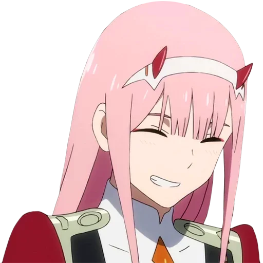 Zero Two Telegram Sticker #14 - Zero Two #14