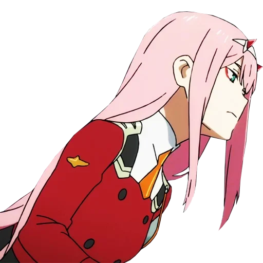 Zero Two Telegram Sticker #16 - Zero Two #16