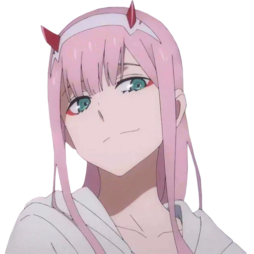 Zero Two Telegram Sticker #23 - Zero Two #23
