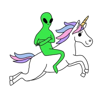 Aliennn By Stickerevobot
