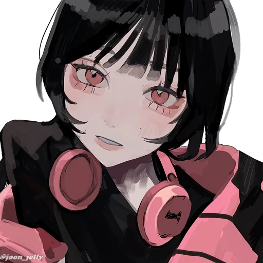 Anime Girl Pack P2 Telegram Sticker #5 - Anime Girl Pack P2 #5