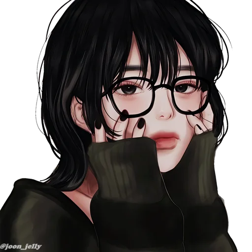 Anime Girl Pack P2 Telegram Sticker #8 - Anime Girl Pack P2 #8