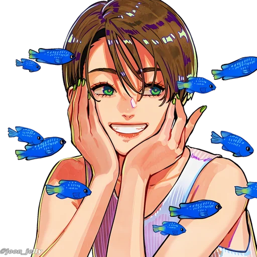 Anime Girl Pack P2 Telegram Sticker #12 - Anime Girl Pack P2 #12