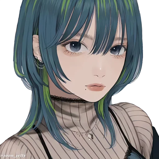 Anime Girl Pack P2 Telegram Sticker #21 - Anime Girl Pack P2 #21